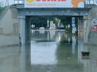 Maltempo - Sert allagato a Porto Sant’Elpidio: chiuso per ripristino locali